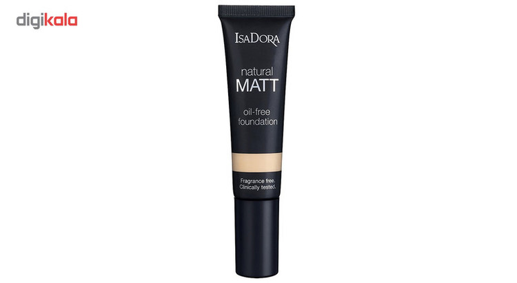 کرم پودر ایزادورا مدل Natural Matt oil free شماره 10 حجم 30 میلی لیتر