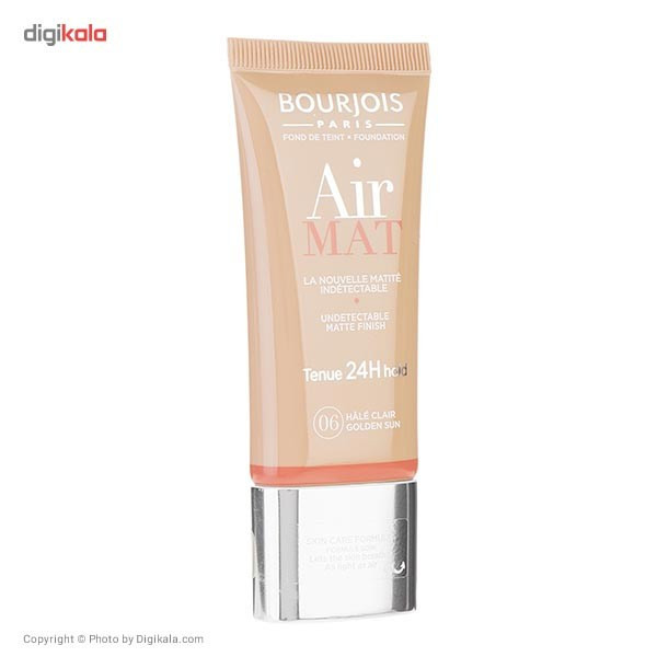 کرم پودر بورژوآ سری Air Mat مدل 06 Golden Sun حجم 30 میلی لیتر