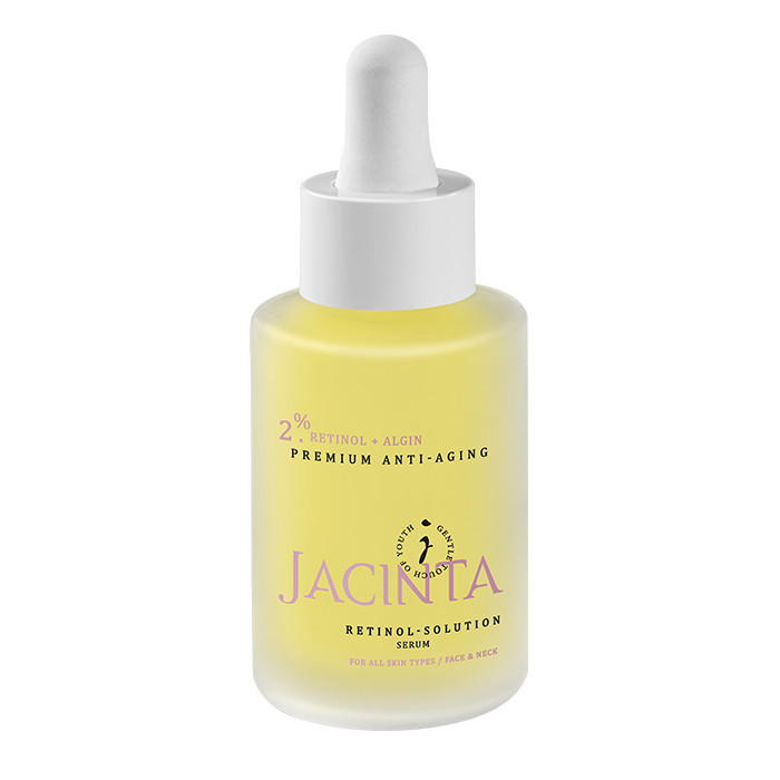 سرم سفت کننده، ضد چروک ژاکینتا مدل رتینول مناسب برای انواع پوست حجم 30 میلی لیتر