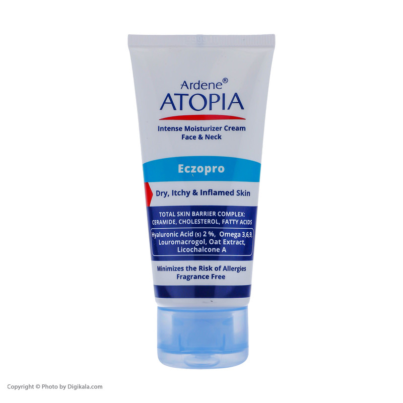 کرم مرطوبکننده آردن آتوپیا مدل ECZOPRO حجم 50 میلیلیتر