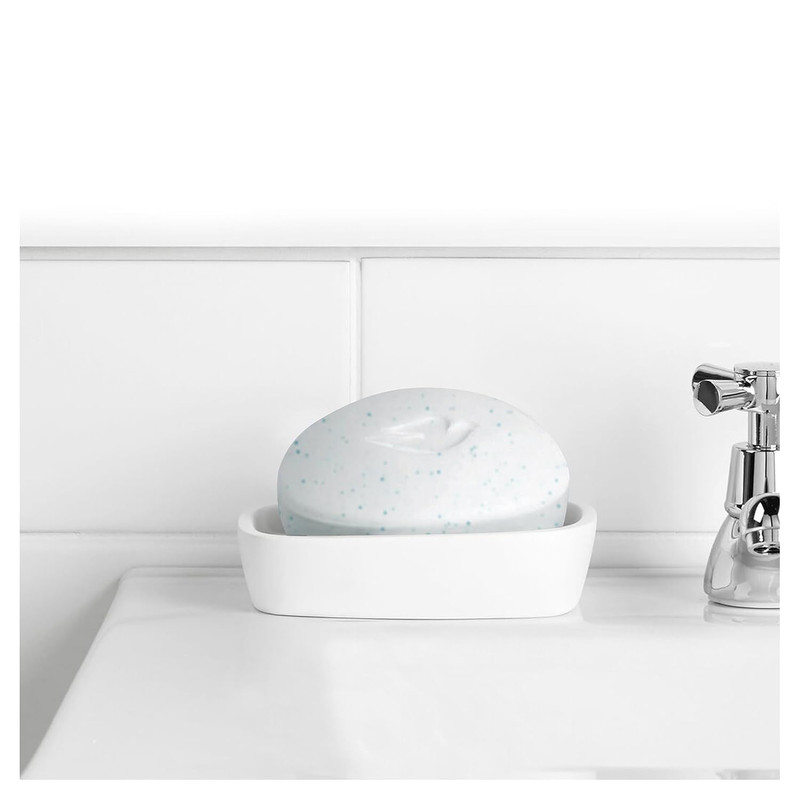 صابون شستشو مرطوبکننده صورت و بدن داو مدل exfoliating suave مناسب برای انواع پوست وزن 135 گرم