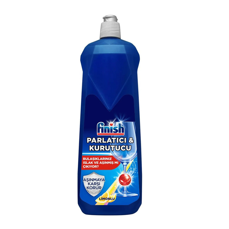 مایع جلادهنده ماشین ظرفشویی فینیش مدل Parlatici Leamon حجم 800 میلی‌لیتر