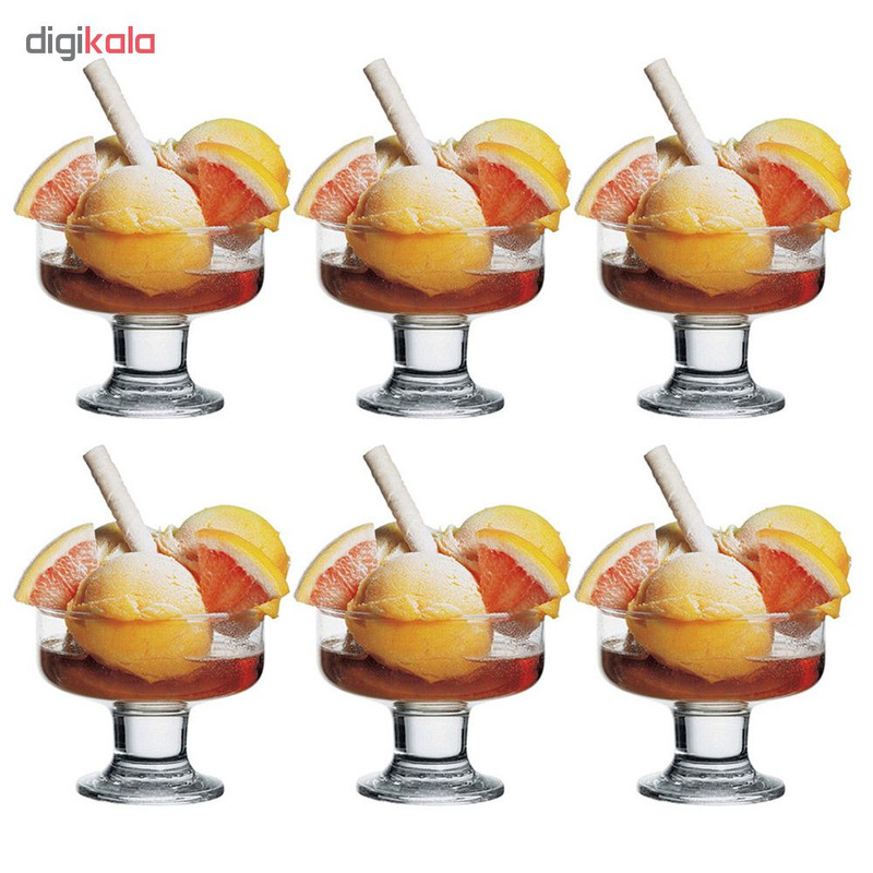 بستنی خوری پاشاباغچه مدل Ice Ville کد 41016 بسته 6 عددی