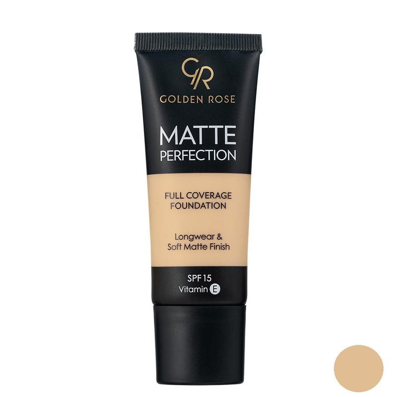 کرم پودر گلدن رز مدل Matte Perfection شماره n2 حجم 35 میلی لیتر