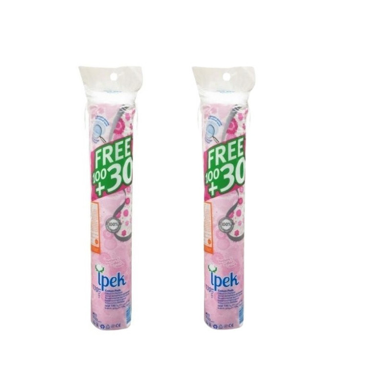 پد پاک کننده آرایش ایپک مدل cotton مجموعه 2 عددی
