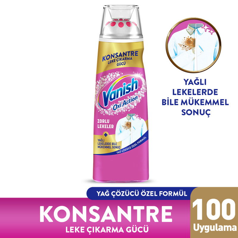 ژل لکه بر لباس ونیش مدل konsantre leke cikarma حجم 200 میلی لیتر