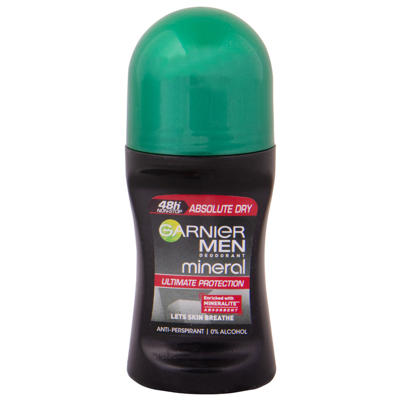 رول ضد تعریق مردانه گارنیه مدل Ultimate Protection حجم 50 میلی لیتر