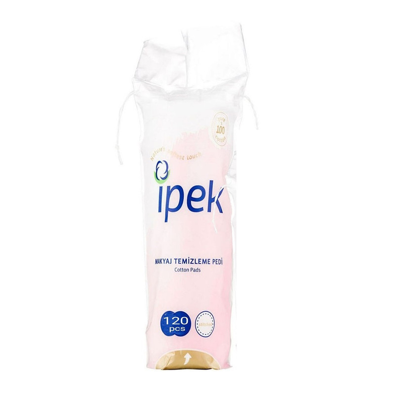 پد آرایشی ایپک مدل cotton makyaj بسته 120 عددی مجموعه 2 عددی