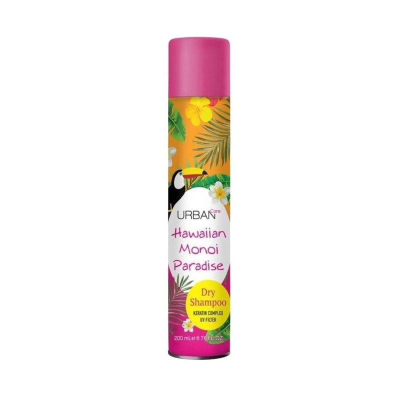 اسپری شامپو خشک اربن کر مدل hawaiian monoi paradise حجم 200 میلی لیتر