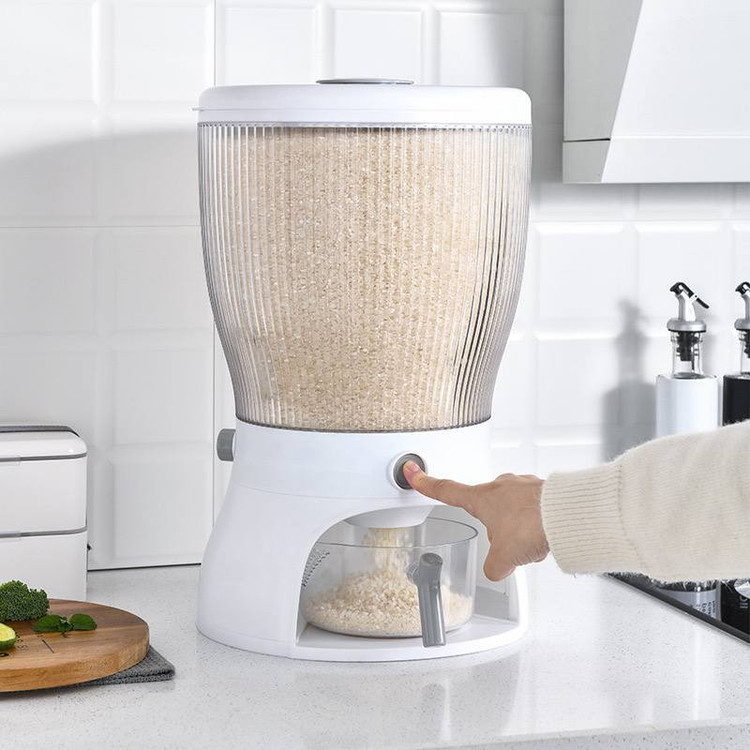 سطل برنج مدل چرخشی کد 1369n 5022 ظرفیت 10 کیلوگرم