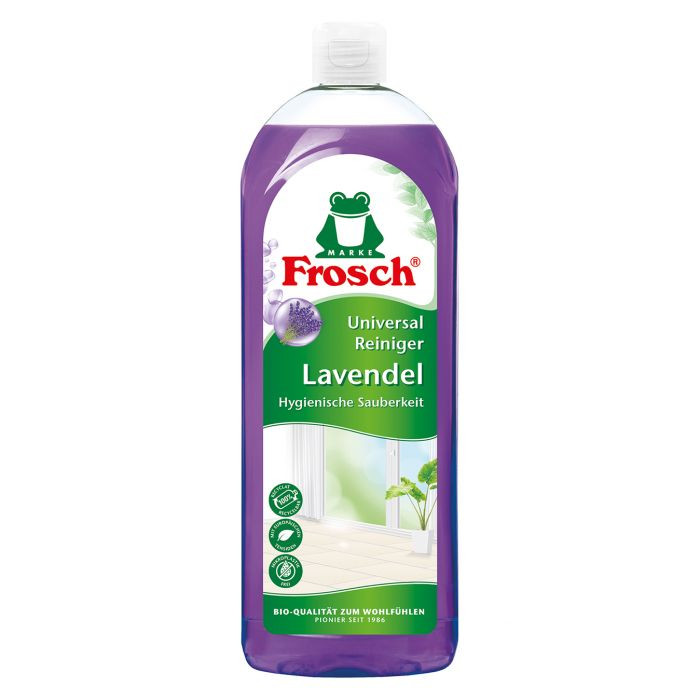 مایع پاککننده چند منظوره سطوح با رنگ بنفش فراش مدل Lavender با رایحه اسطوخودوس حجم 750 میلیلیتر