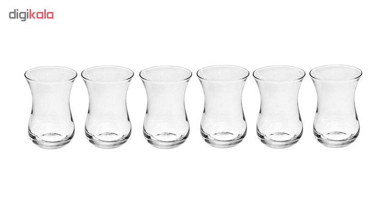 استکان پاشاباغچه کد 62511 بسته 6 عددی