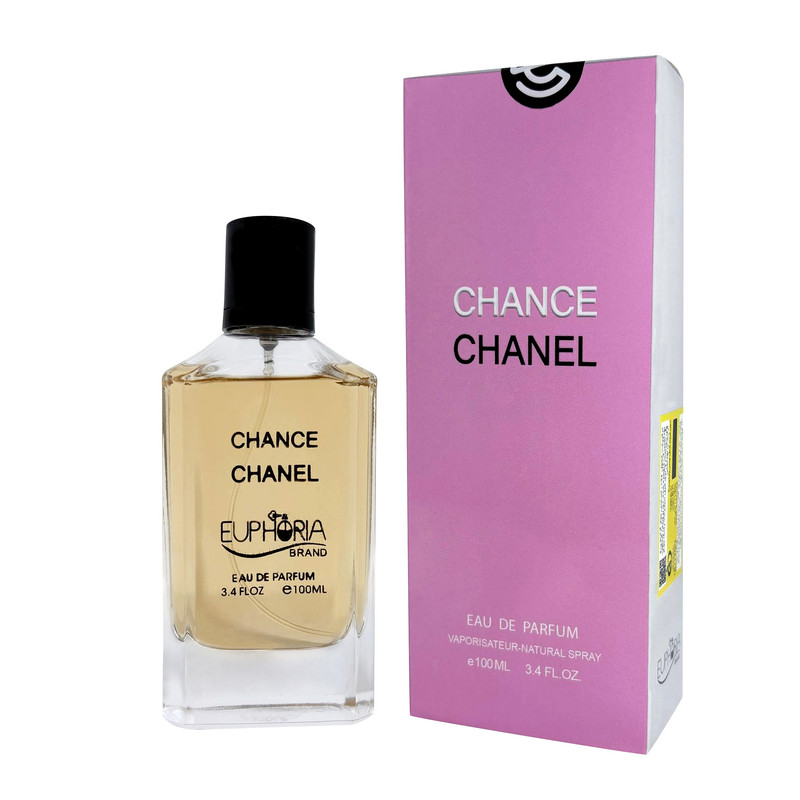 ادوپرفیوم زنانه ایفوریا مدل CHANCE CHANEL با رایحه شیرین حجم 100 میلیلیتر