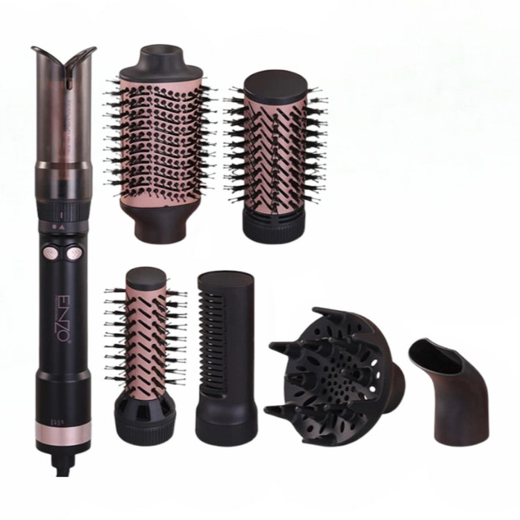 سشوار برسدار چرخشی 1500 وات انزو پروفیشینال مدل EN-760 7in1