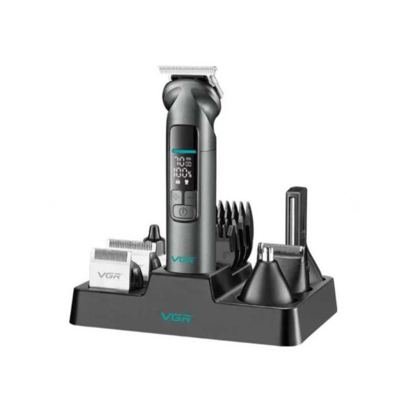 ماشین اصلاح موی سر و صورت شارژی وی جی ار مدل V-096