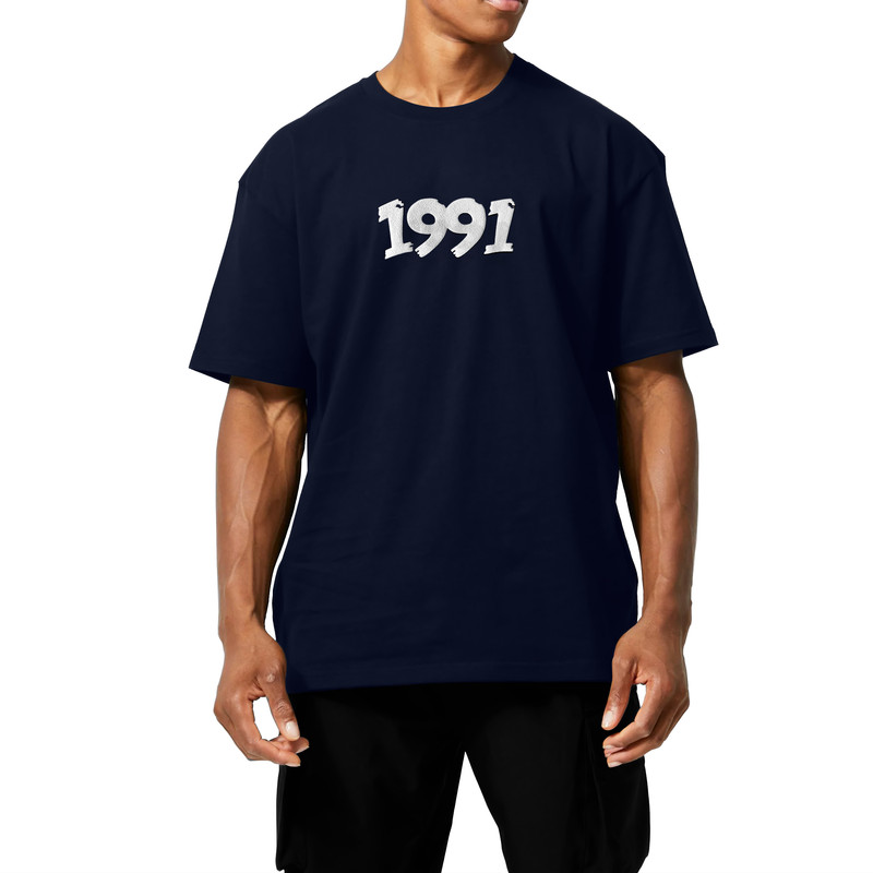 تی شرت اورسایز مردانه نوزده نودیک مدل TS1983 B
