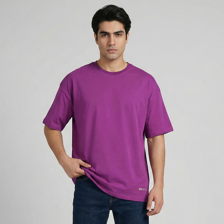 تیشرت ورزشی آستین کوتاه مردانه نوزده نودیک مدل TS963 Gr