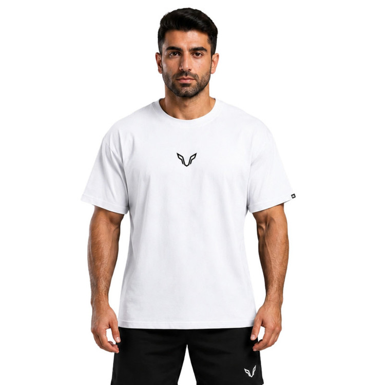 تی شرت اورسایز مردانه و زنانه آستین کوتاه نوزده نودیک مدل TS19107