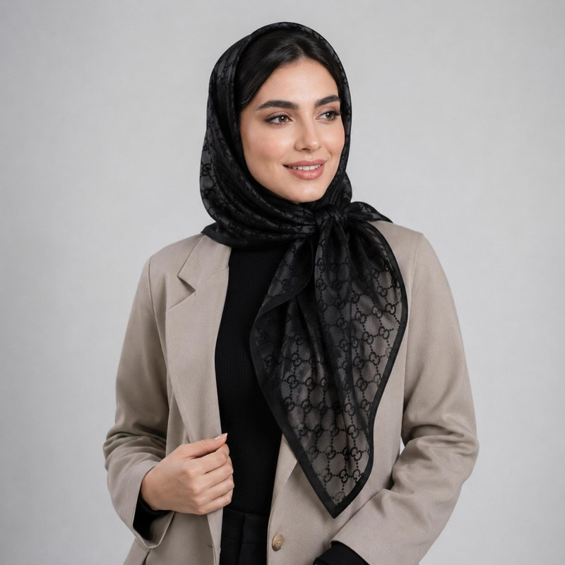 روسری زنانه مدل مینی توری 053
