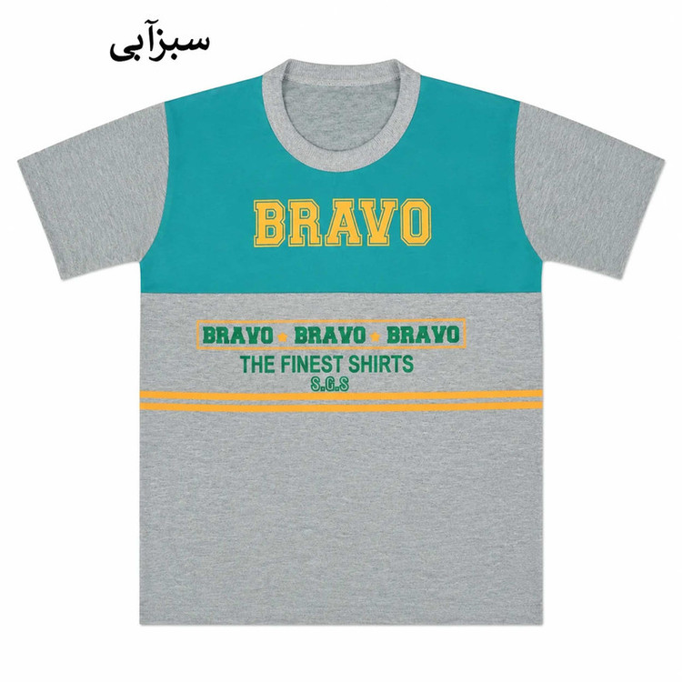 تیشرت آستین کوتاه پسرانه مدل BRAVO