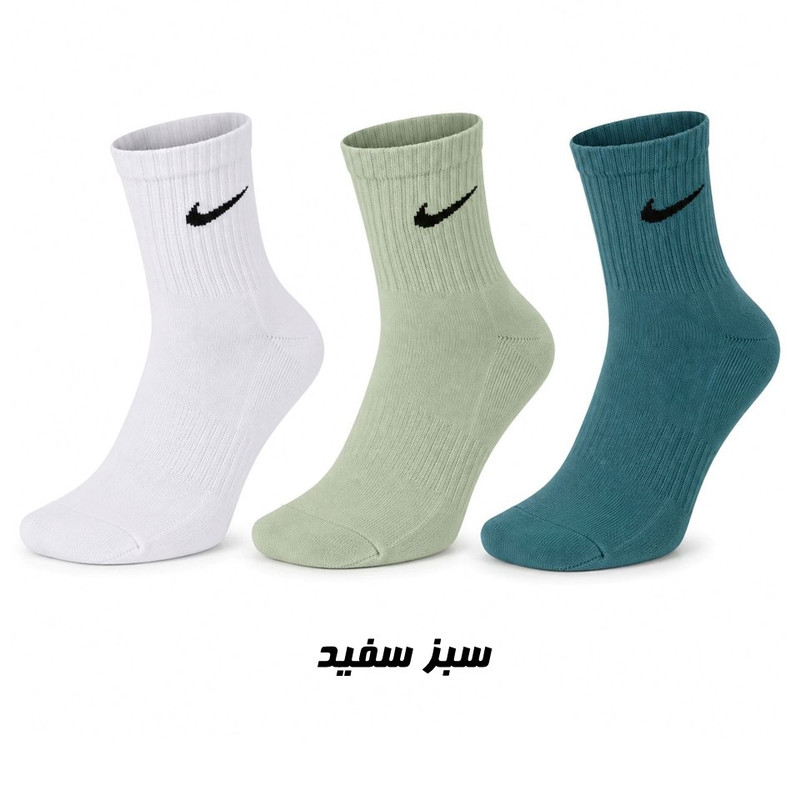 جوراب ورزشی نیم ساق زنانه مدل SM-3 مجموعه 3 عددی