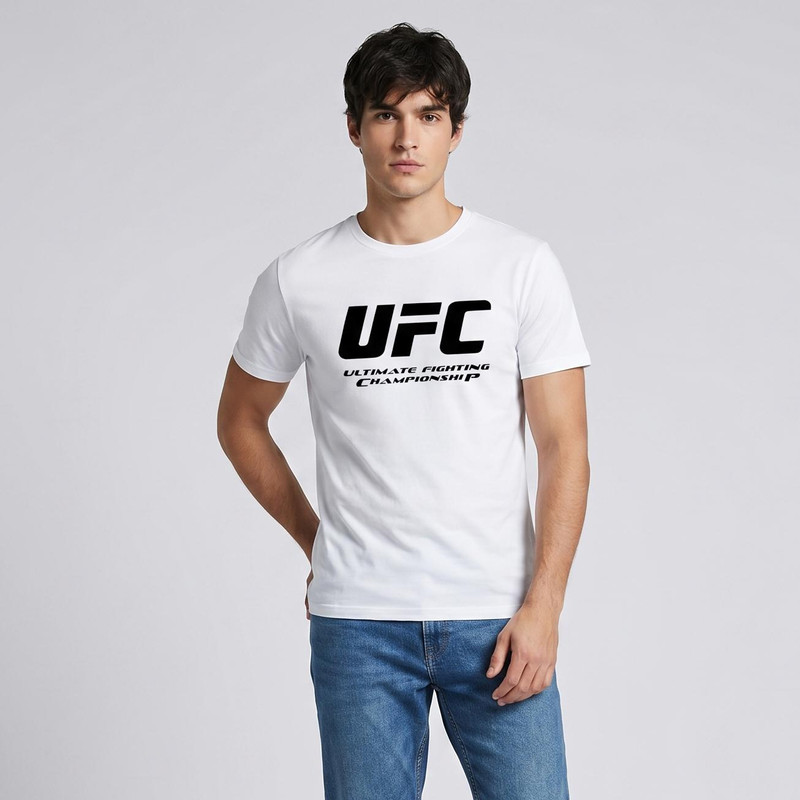 تی شرت آستین کوتاه مردانه مدل UFC کد BA 279 S