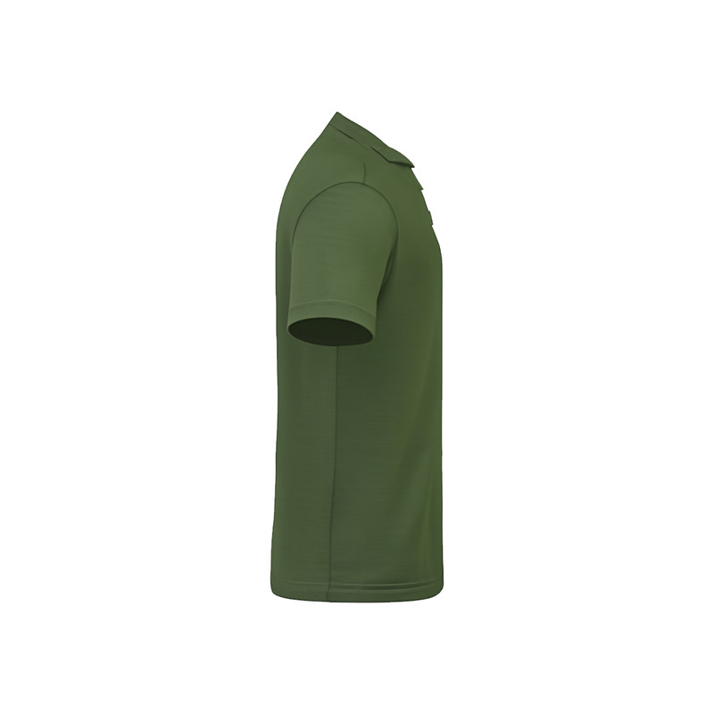 تیشرت ورزشی آستین کوتاه مردانه مدل یقه گرد سه دکمه