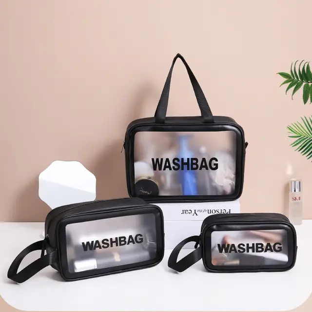 کیف لوازم آرایش دخترانه مدل Wg مجموعه 3 عددی