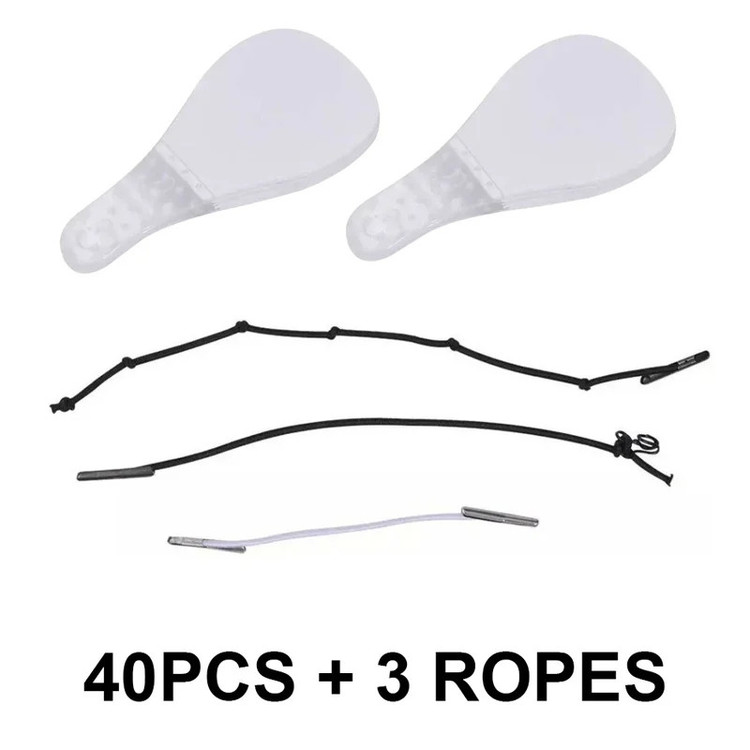 برچسب لیفت نامرئی صورت ایلهو مدل V-SHAPE بسته 40 عددی به همراه 3 کش