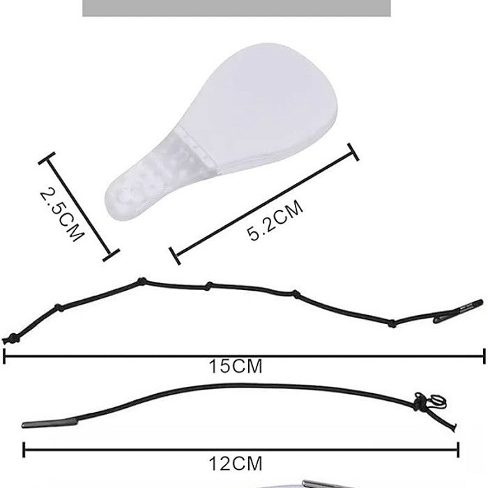 برچسب لیفت نامرئی صورت ایلهو مدل V-SHAPE بسته 40 عددی به همراه 3 کش