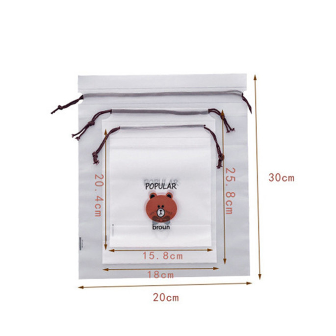 کیف لباس زیر زنانه طرح خرسی کد broun-25