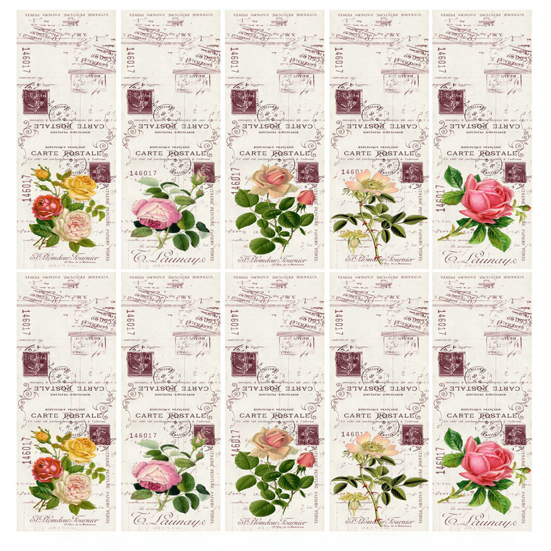 نشانگر کتاب مدل مگنتی گل مجموعه ۱۰ عددی