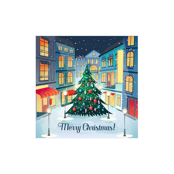کارت پستال مدل سال نو CHRISTMAS کد 11