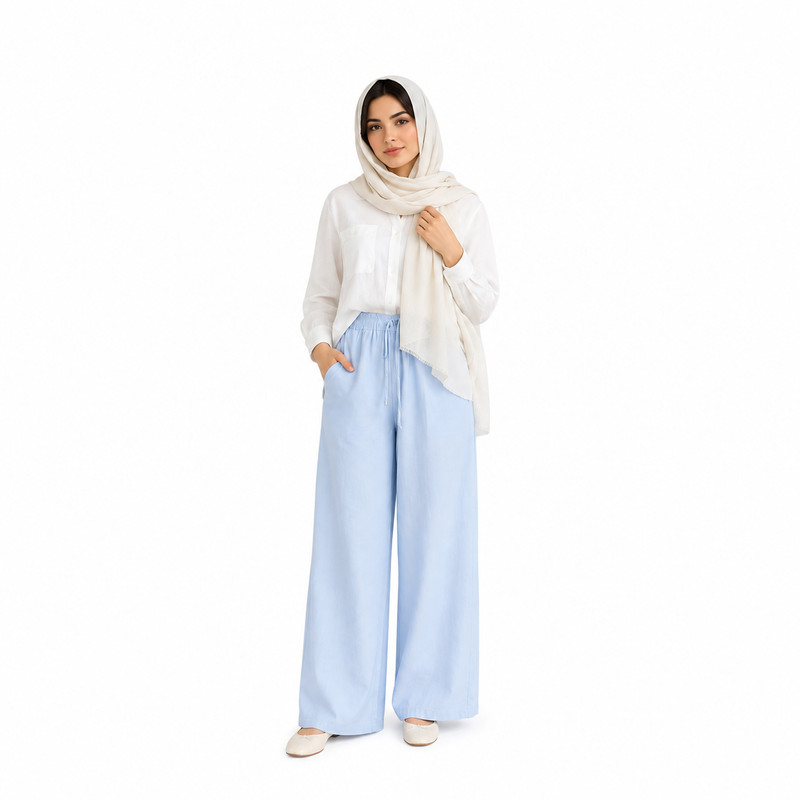 شلوار فول بگ زنانه مدل 16270