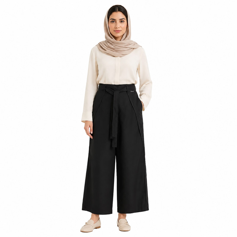 شلوار فول بگ زنانه مدل 16245