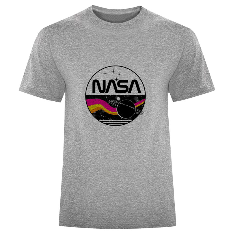 تی شرت آستین کوتاه مردانه مدل D517 NASA