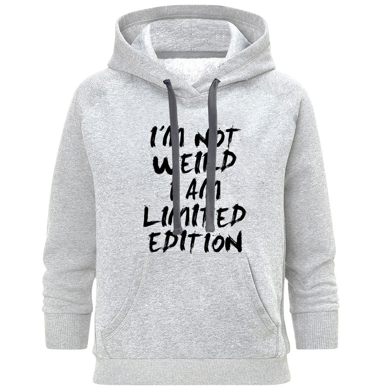 هودی زنانه مدل I am limited edition C67 انگیزشی