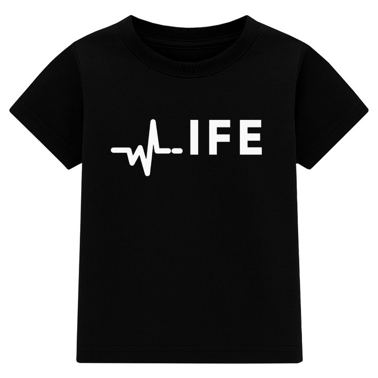 تیشرت آستین کوتاه پسرانه مدل LIFE کد A17