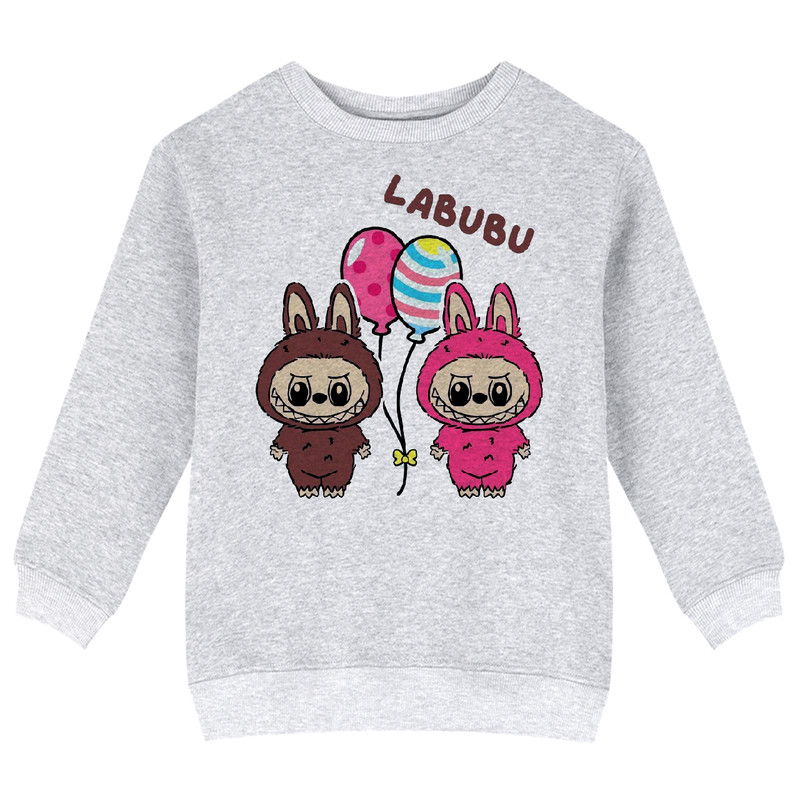 سویشرت دخترانه مدل X24 طرح LABUBU