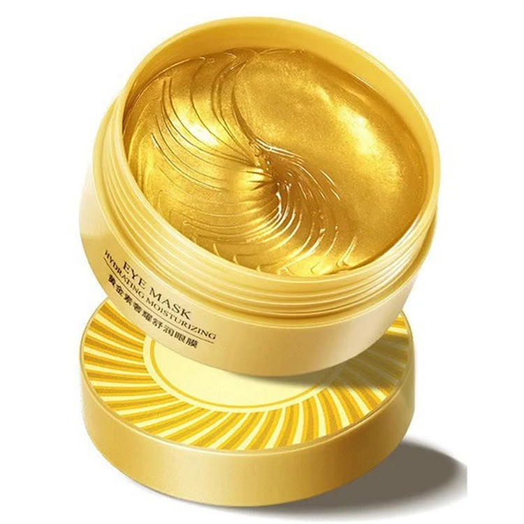 ماسک زیر چشم بایو آکوا مدل HYDRATING MOISTURIZING حجم 80 میلی لیتر بسته 60 عددی