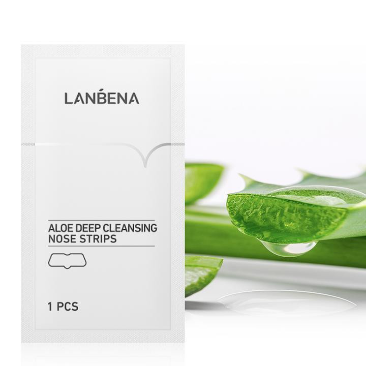 ماسک بینی لنبنا مدل Aloe Deep Cleaning وزن 5 گرم مجموعه 5 عددی
