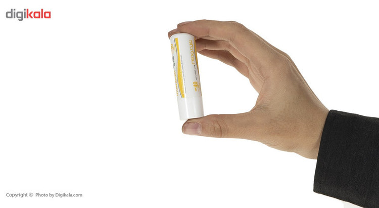 بالم لب هیدرودرم مدل SPF40 مرطوبکننده و ضدآفتاب با عصاره آلوئهورا و شیباتر، مقاوم در برابر آب و تعریق، مناسب پوست خشک، جامد ماتیکی، وزن 4.5 گرم