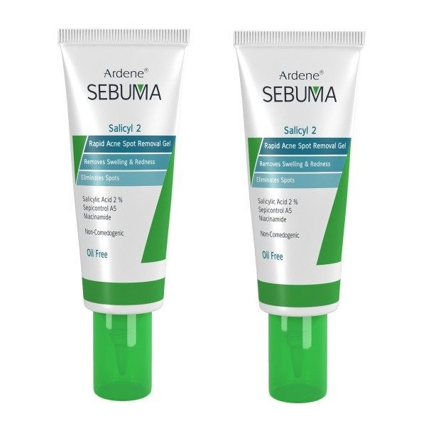 ژل لایه بردار آردن سبوما مدل SALICYL 2 حجم 40 میلی لیتر مجموعه 2 عددی