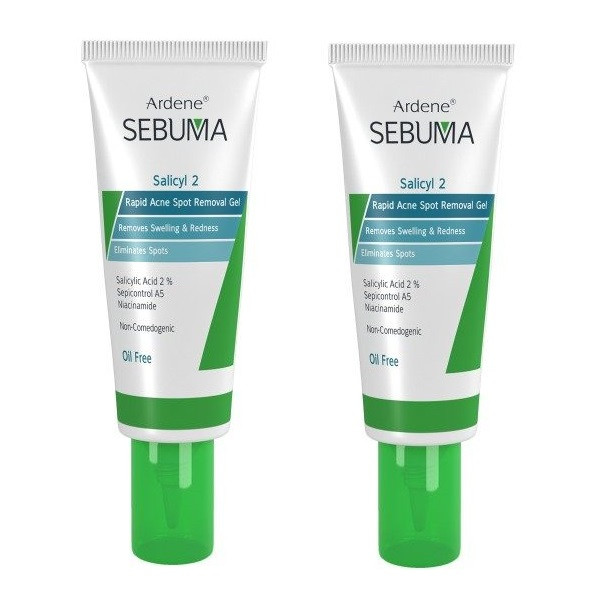 ژل لایه بردار آردن سبوما مدل SALICYL 2 حجم 40 میلی لیتر مجموعه 2 عددی
