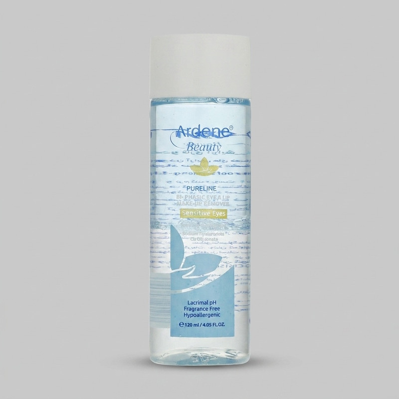 پاک کننده دو فازی آرایش چشم و لب آردن بیوتی مدل Soothing مناسب انواع پوست حجم 120 میلی لیتر