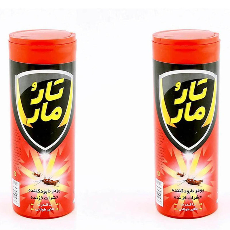 پودر سوسک کش تارومار مدل K2 وزن 100 گرم مجموعه 2 عددی