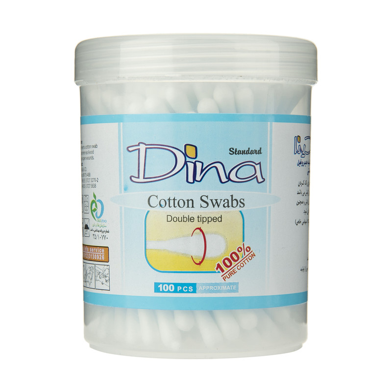 گوش پاک کن دینا مدل B-001 بسته 100 عددی
