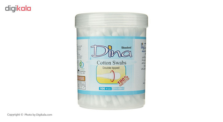گوش پاک کن دینا مدل B-001 بسته 100 عددی