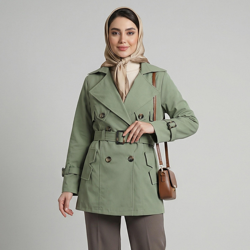 بارانی زنانه مدل تیتار کد 2341