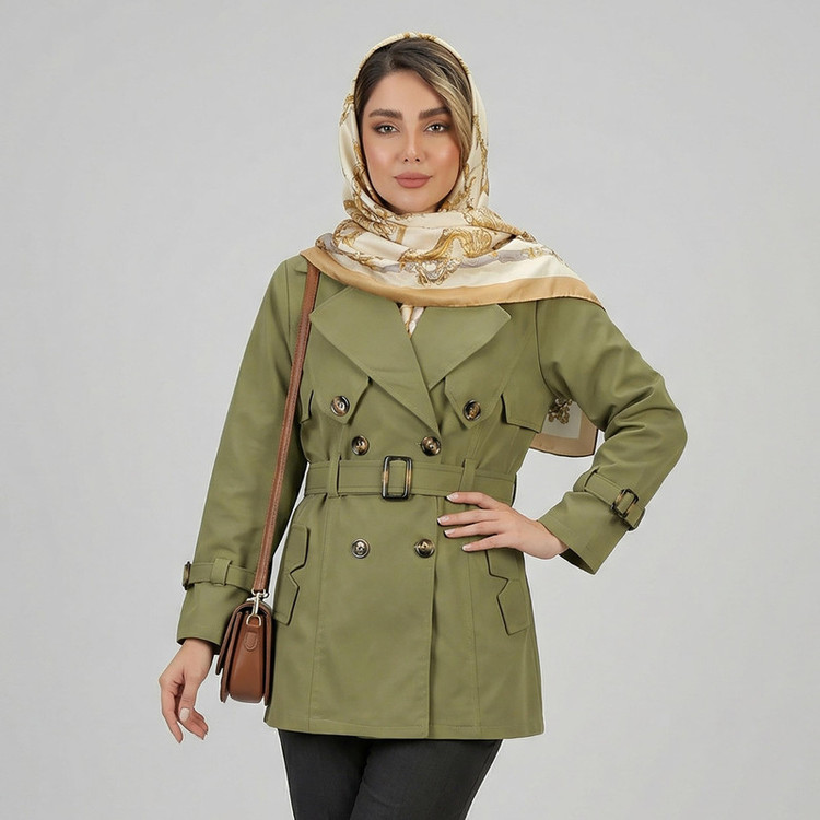 بارانی زنانه مدل تیتار کد 2341